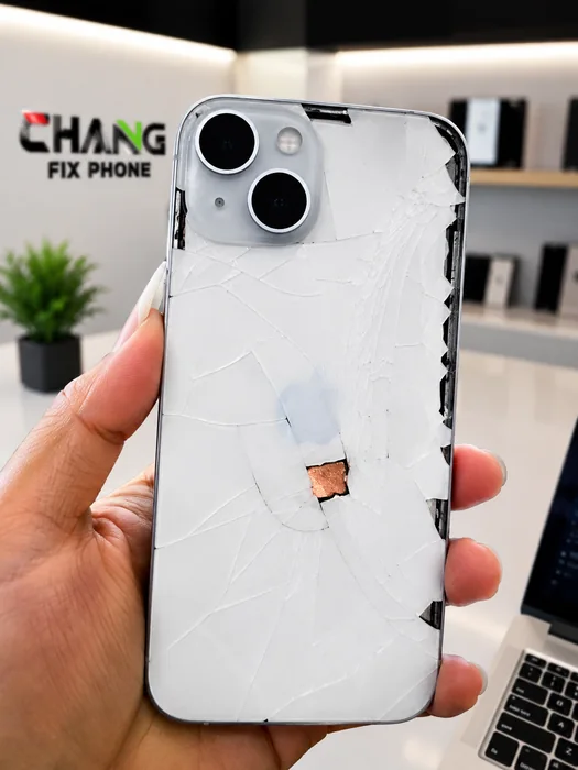 เปลี่ยนกระจกหลัง iPhone 15