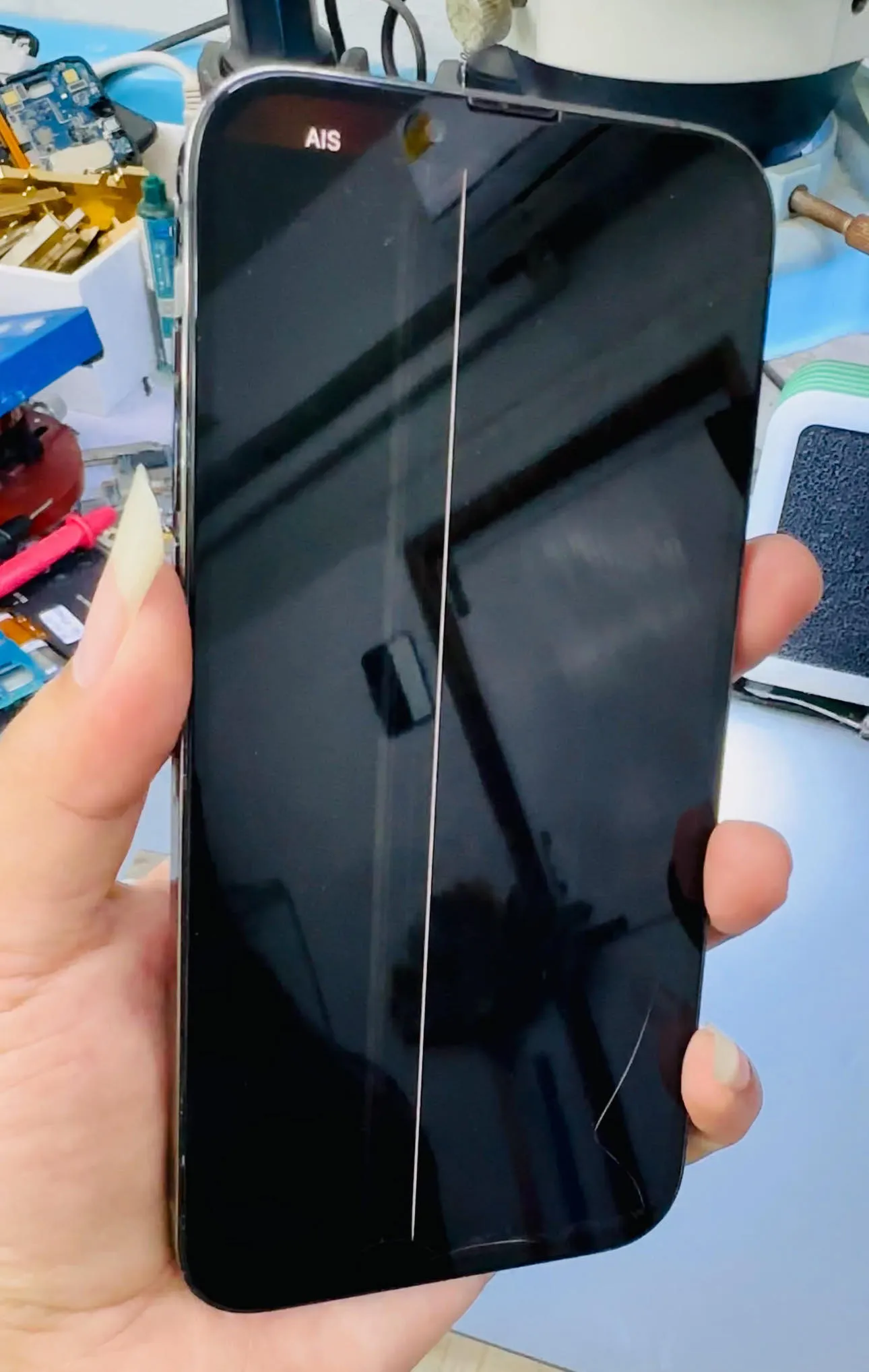หน้าจอ iPhone ก่อนซ่อม